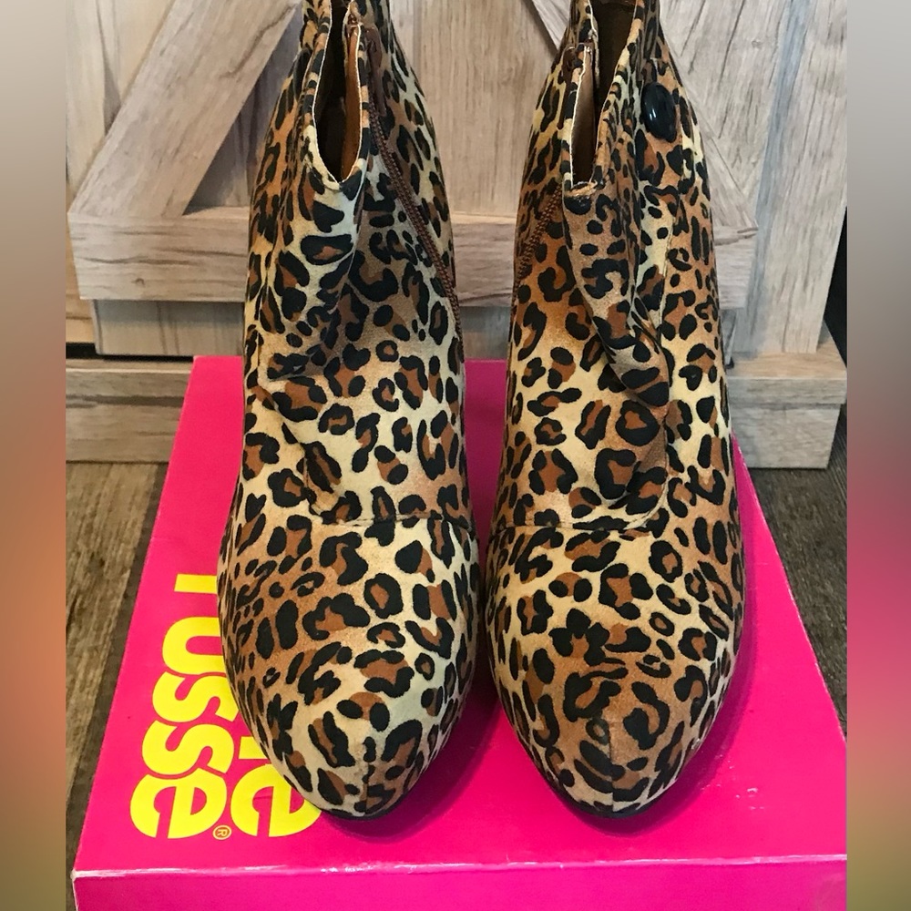 Animal Print Booties | Size 10 | New | Charlottes Russe